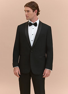 Winston Black Shawl Lapel Tuxedos Jacket