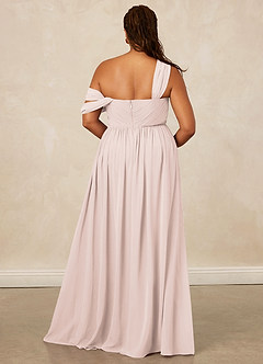 Christian Siriano Bridal for Azazie 1014 Bridesmaid Dresses Rose Petal A-Line Off the Shoulder Chiffon Dress image17