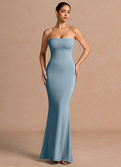 Robe Maxi Poudre Bleue Shaniya image3