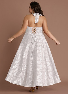 Isabeau Cream Midi Dress image8