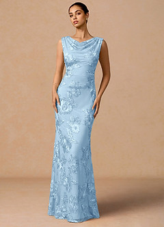 Kleid Elowis Himmelblau image4