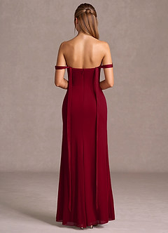 Margaret Merlot Maxi Dress image2
