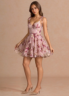 Robe Mini Mauve Floral Harmony image4