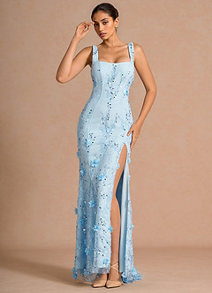 Vestido Azul Maxi Flannery image3