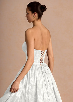 Rowena Blanco Vestido midi image6