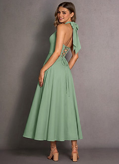 Maxi jurk Isabeau Matcha image2