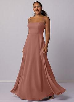 Barbie ♥ Azazie Bridesmaid Dresses Cedar Rose A-Line Chiffon Dress image5