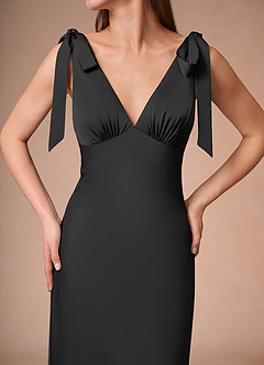 Rosalba Black Maxi Dress image8