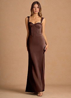 Nerissa Mocha Coco Maxi Dress image4