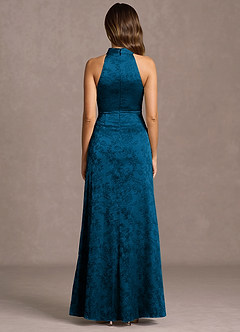 Maxi jurk Hannah Marine Zwart image2