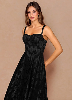 Sylvie Black Maxi Dress image5