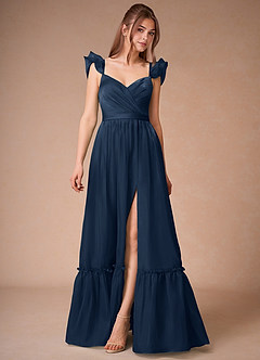 Siofra 네이비 맥시 드레스 image3