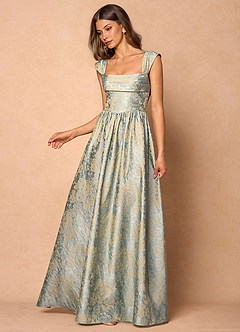 Runa Vintage Blue Maxi Dress image4