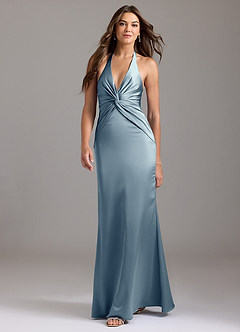 Valerie Powder Blue Maxi Dress image3