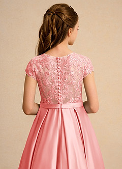 Azazie Bunny Junior Formal Flower Girl Klänningar Klä Balklänning i Spets image7