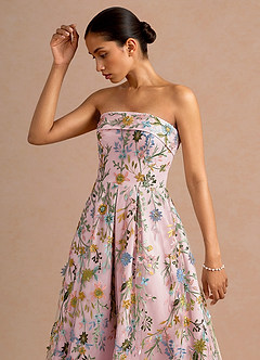 Evangeline Candy Pink Maxi Dress image5