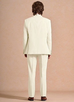 front James Ivory Structured Stretch 3-piece suit