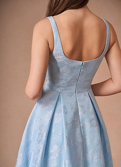 Briac Powder Blue A-line Midi Dress image8