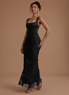 Zarelle Black Maxi Dress image4
