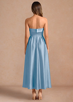 Iseabail Haze Blue Maxi Dress image2