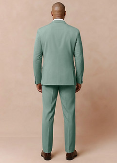 front Owen Matcha Lightweight Tailored Trousers Suit