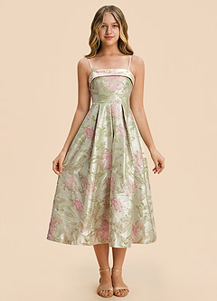 front Azazie Penny Junior Formal Dress