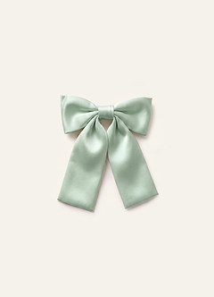 Girls Matte Satin Bow Hair Clip