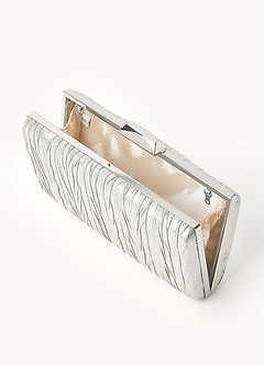 front Gouden blad clutch