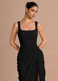 Maelie Black Maxi Dress image5