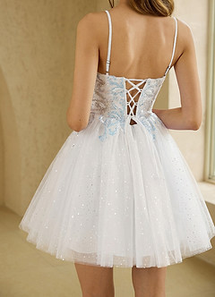 Glissea Blanco Mini vestido image5