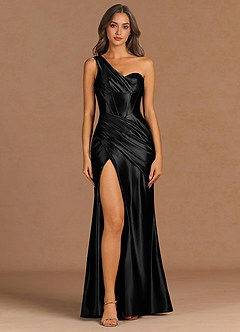 Quorina 검은색 맥시 드레스 image1