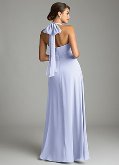 Azazie Tamira Suknie dla druhen Linia A Pofałdowany Szyfon Do ziemi Sukienka image8