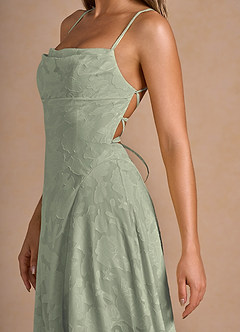 Marlo Pistachio Corset Prom Dress image6