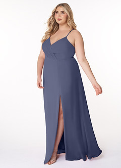 Azazie Everleigh Bridesmaid Dresses Stormy A-Line Sweetheart Pleated Chiffon Dress image11