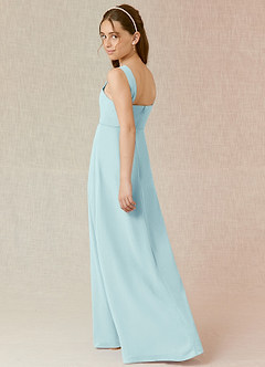 Azazie Denice Junior Cedar Rose A-Line Chiffon Dress image2