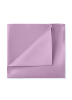 front Matte Satin Wide Tie and Pocket Square Set