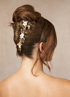 front Blossom Beauty Hair Pins