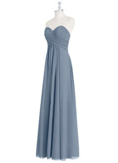Azazie Yazmin Bridesmaid Dresses Twilight A-Line Sweetheart Neckline Chiffon Convertible Dress image10