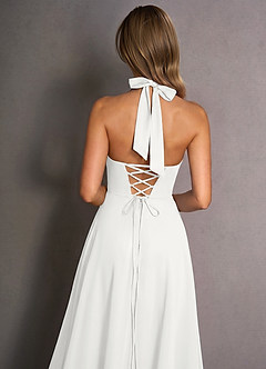 Isabeau White Maxi Dress image6