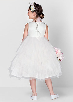 Azazie Redondo Flower Girl Klänningar Klänning Balklänning i Tyll Broderad image4