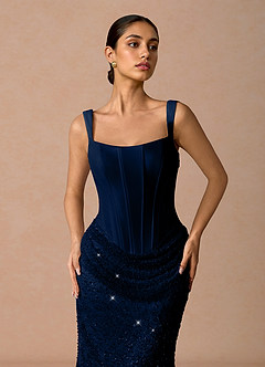 Niamh Navy Maxi Dress image3
