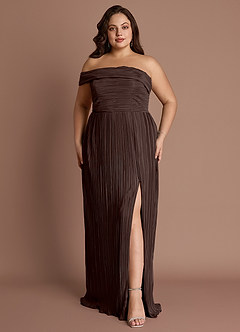 Isolde Chocolate Maxi Dress image4