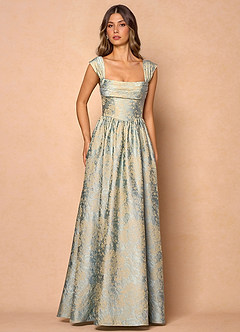 Runa Vintage Blue Maxi Dress image3