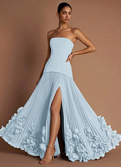 Robe Maxi Bleu Clair Marnie image4
