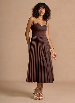 Kleid Amélie Mokka Kokos image5