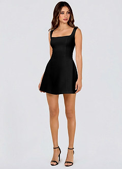 Robe Courte Noir Georgia image4