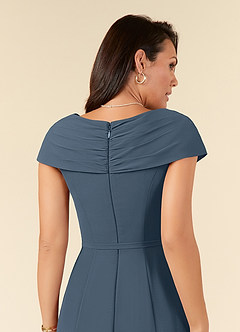 Azazie Bailora Mother of the Bride Dresses Neptune Mermaid Ruched Chiffon Dress image5