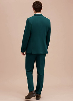 front Ethan Pine Refined Weave Suit