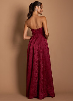 Lue Dark Raspberry Maxi Dress image2