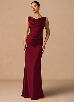 Robe Maxi Merlot Evarine image4